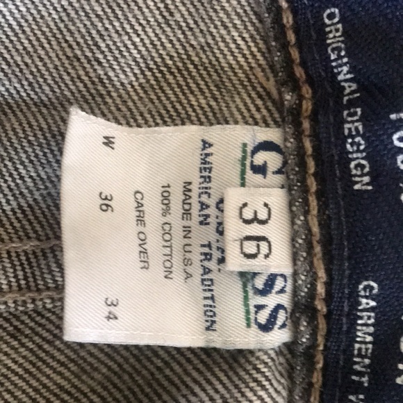 GUESS JEANS SIZE W36 L34 - Picture 7 of 7